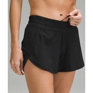 Lululemon Tracker Low-Rise 4" Swift Shorts Black - 6